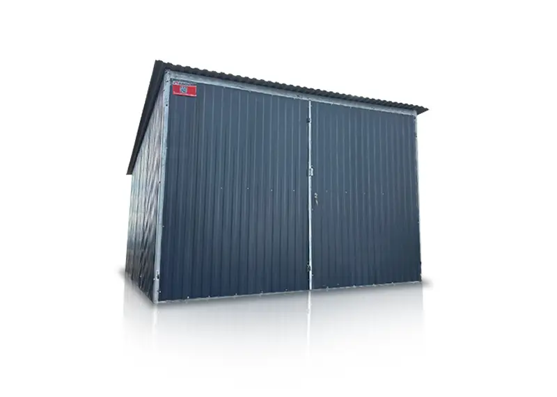 Garáž 3 x 5 m zadní spád - Grafit