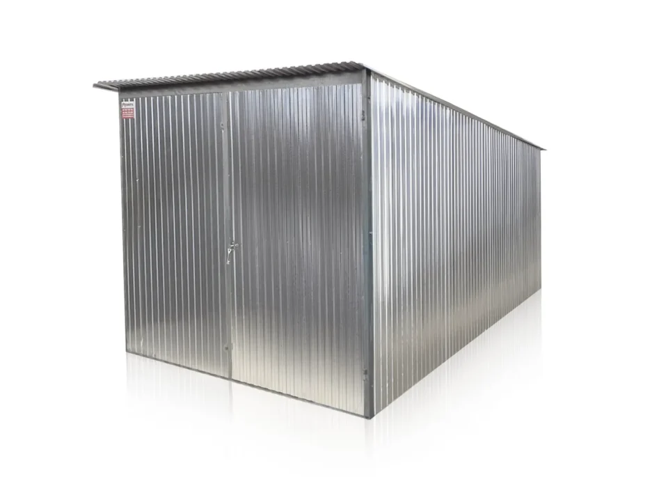 Sklad Eurostal 2 x 3 m zadní spád - bezbarvý