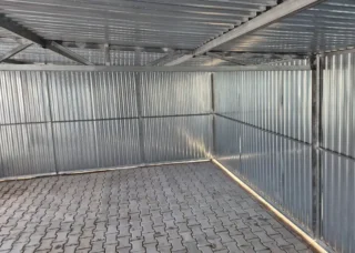 Dvougaraz_6x6_zadni_pozink - konstrukce