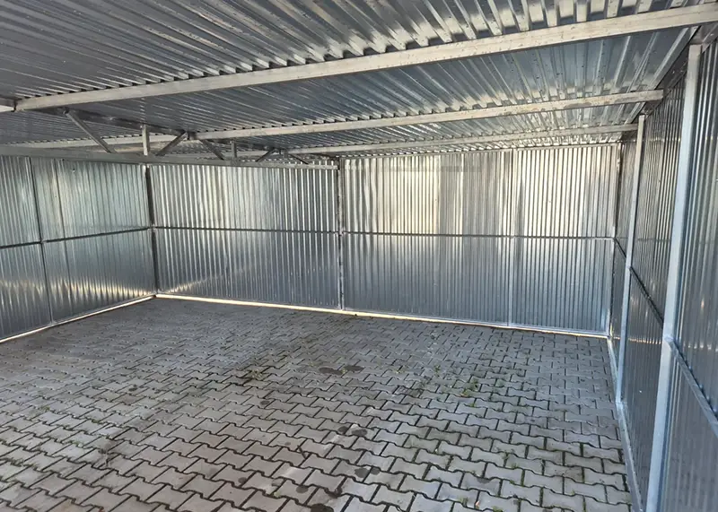 Dvougaraz_6x6_zadni_pozink - konstrukce