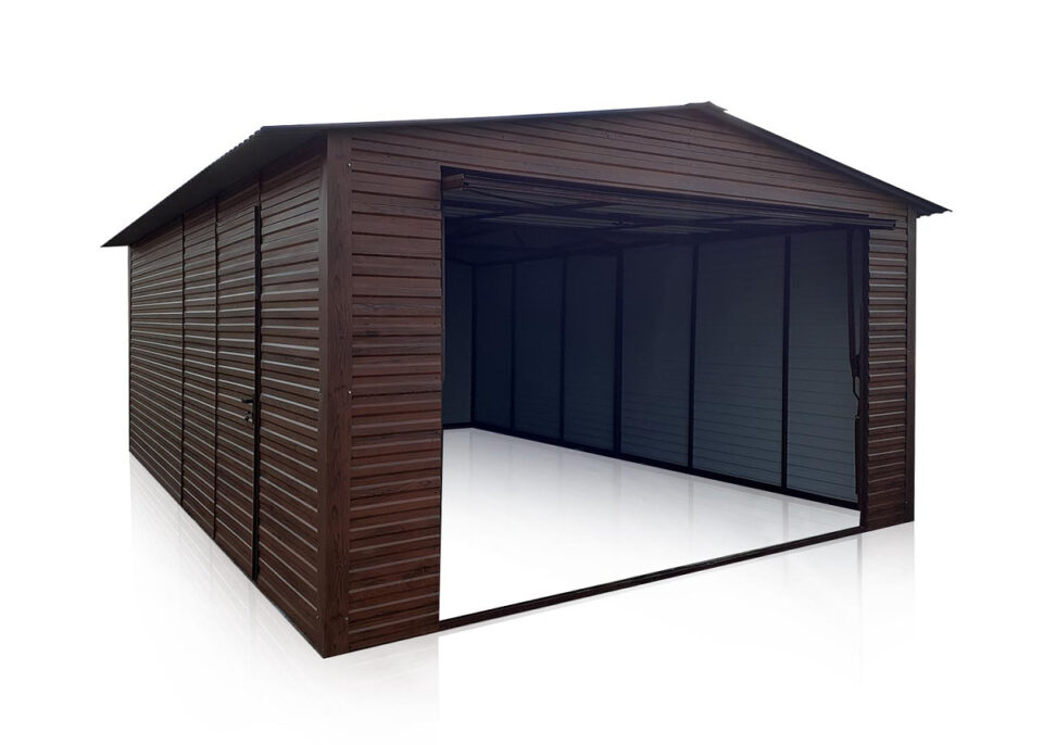Garáž 5 x 6 m sedlová střecha