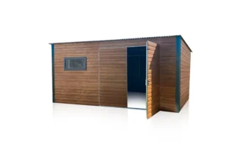 Plechová garáž, zahradní domek, sklad 5 x 3 m